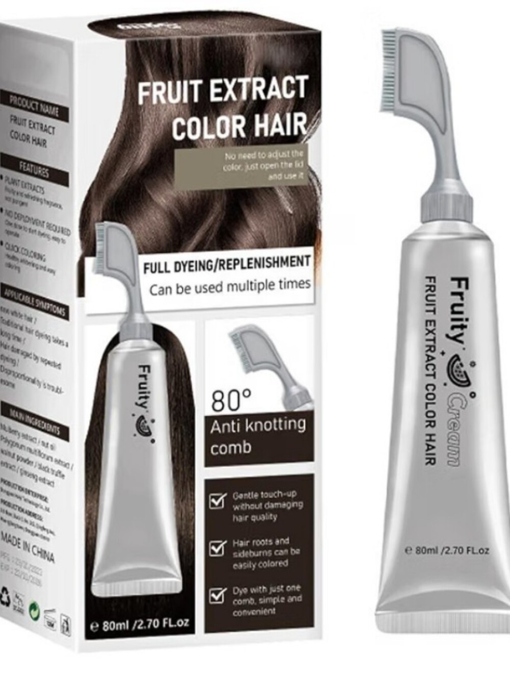 Fruit Extract Color Hair Dye
